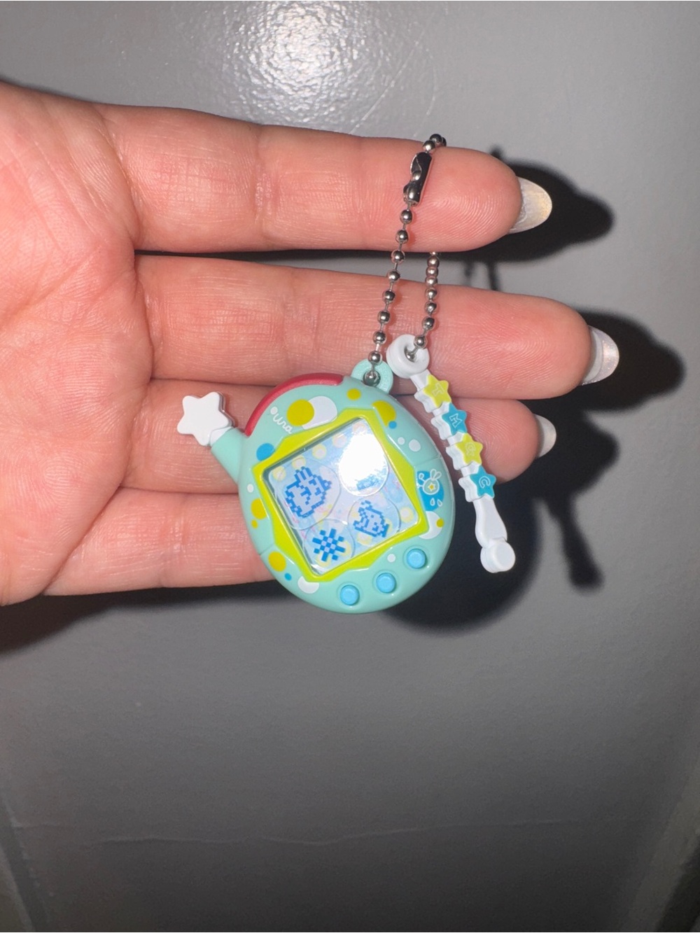 Tamagotchi Gachapon mini keychain
